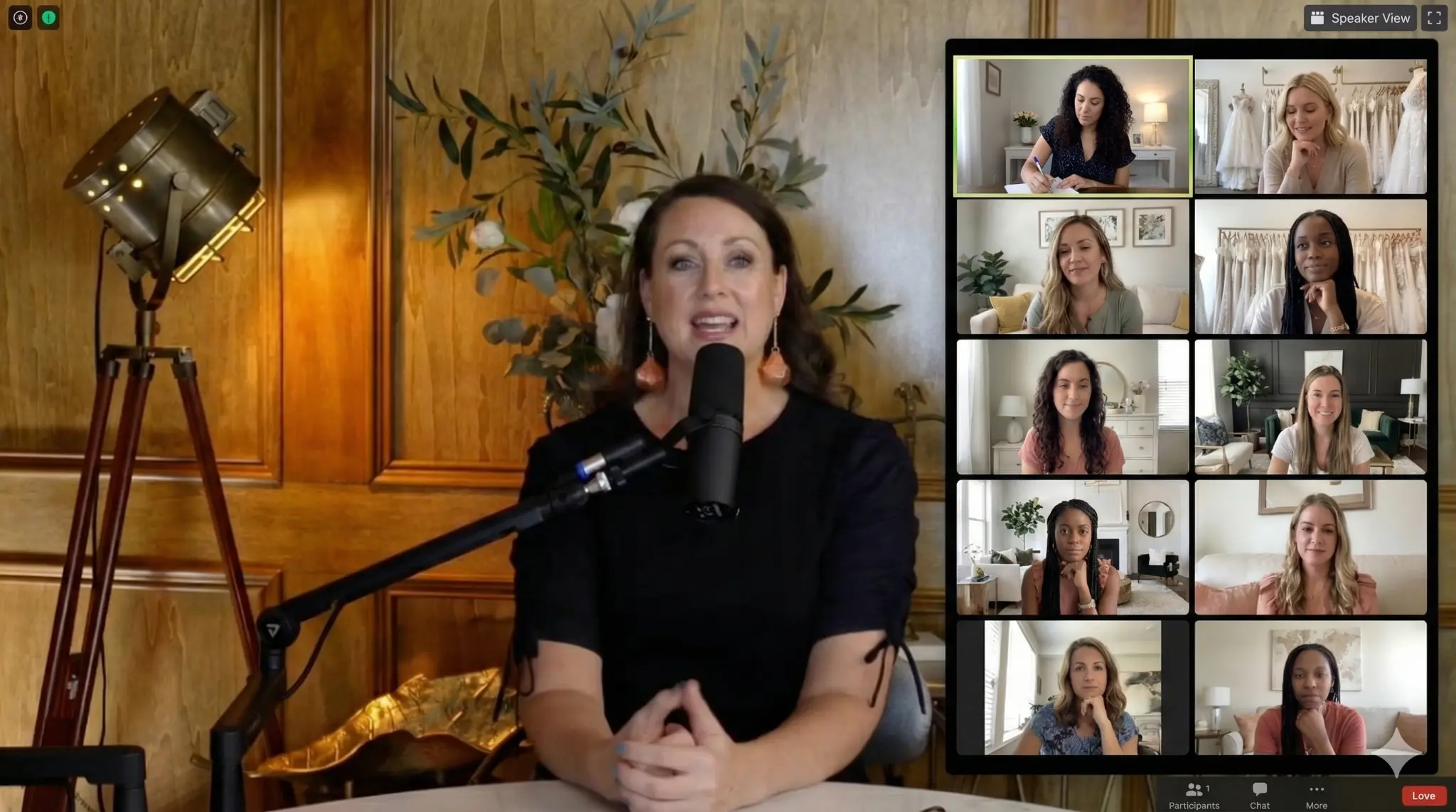 Live Weekly Masterclass with Wendy Rivera